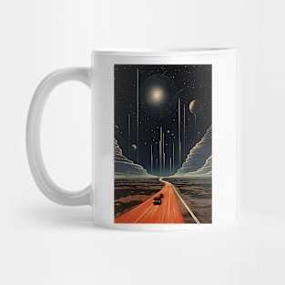 Travel to the Future World - Vintage Art Mug